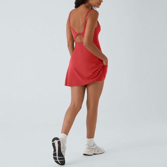 Double Straps 2-Piece Dance Active Dress | Halara - Picture 3 of 5